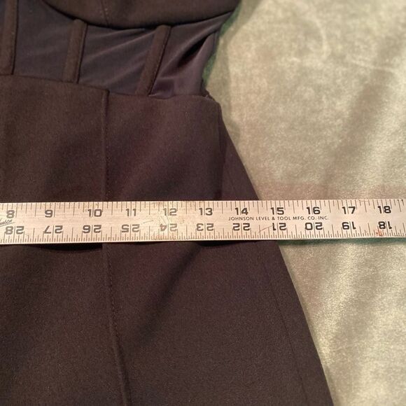 MISHA Bodice Black Jumpsuit - Picture 14 of 16